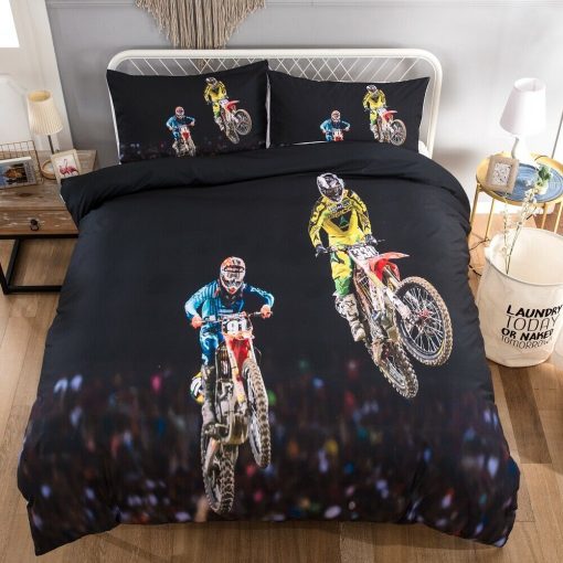 Jump Motorbike Quilt Cover