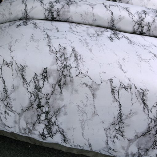 Marble Grey Quilt Cover set