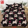 Pug Dog Quilt Cover