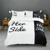 Black White Doona Cover Set