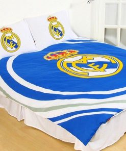 Real Madrid Fc Licensed Quilt Duvet Doona Bedding Cover Sets
