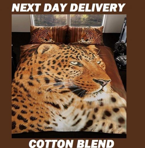 Leopard Animal Quilt Cover