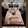 Pug Puppy Pooch Dog Kids Licensed Duvet Bedding Cover Sets